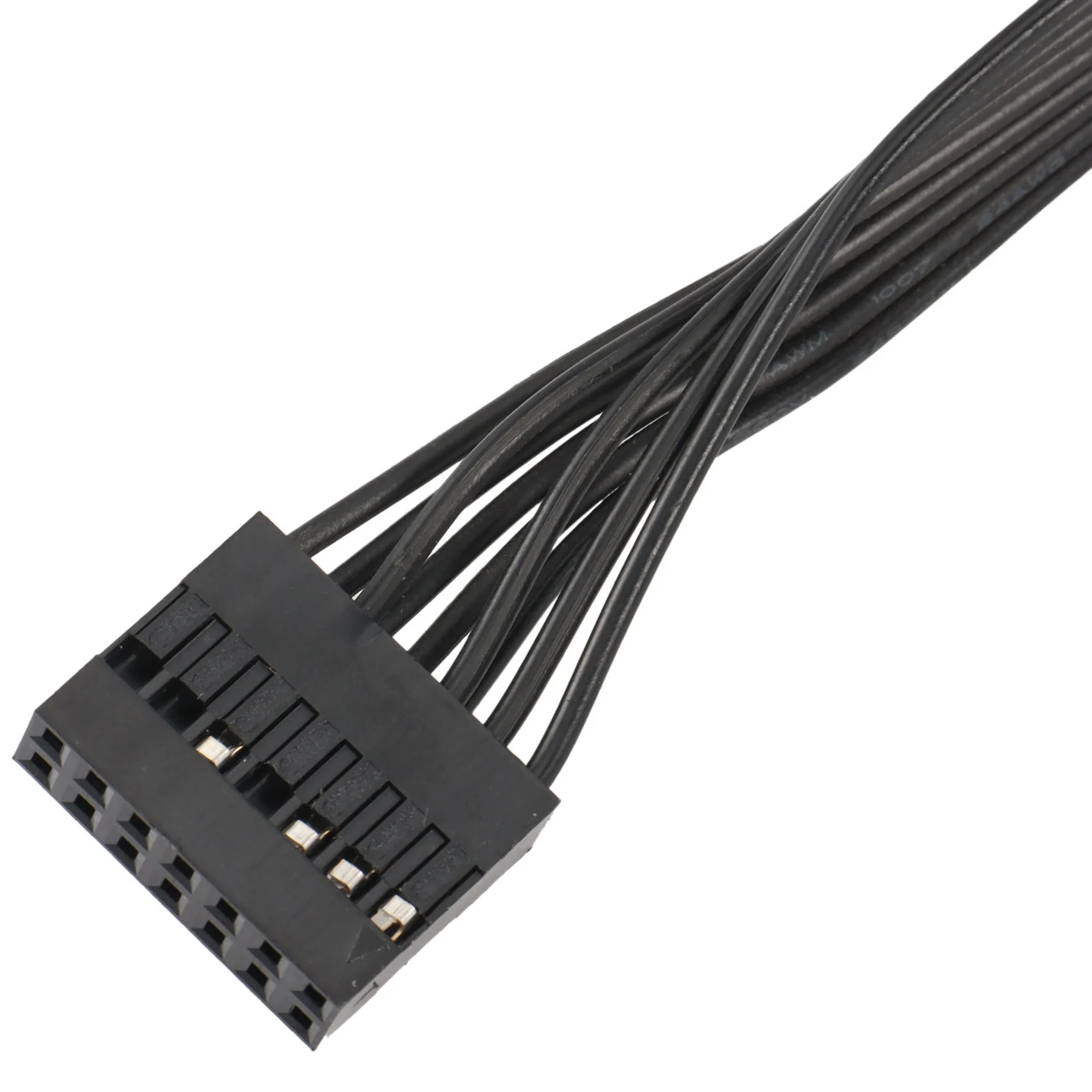 Cable convertidor de Audio HD de 13 pines hembra a 8 pines macho, 24AWG para conexión de placa base Lenovo, Panel frontal de HOST de Audio,5 uds.