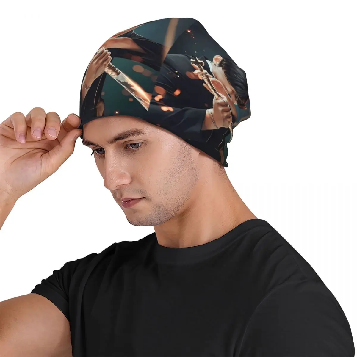 Cha Eunwoo Men Women Adult Beanies Caps Knitted Bonnet Hat Warm Fashion Autumn Winter Outdoor Skullies Hats