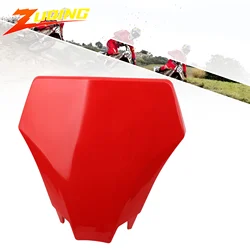 Enduro 2024 Dirt Bike Motorcycle Red Number Plate Flat Motorcycle Mask For GASGAS EX EC 300 350F 400F 450F 500F Moto Accesorios