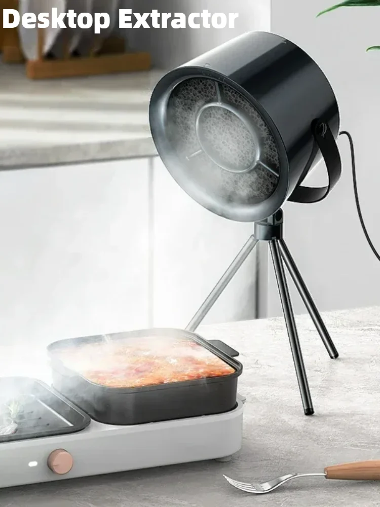 Nouvelles hottes de bureau USB, ventilateur d'extraction Portable alimenté par USB, petite hotte de cuisine, extracteur de Barbecue, grande hotte d'aspiration