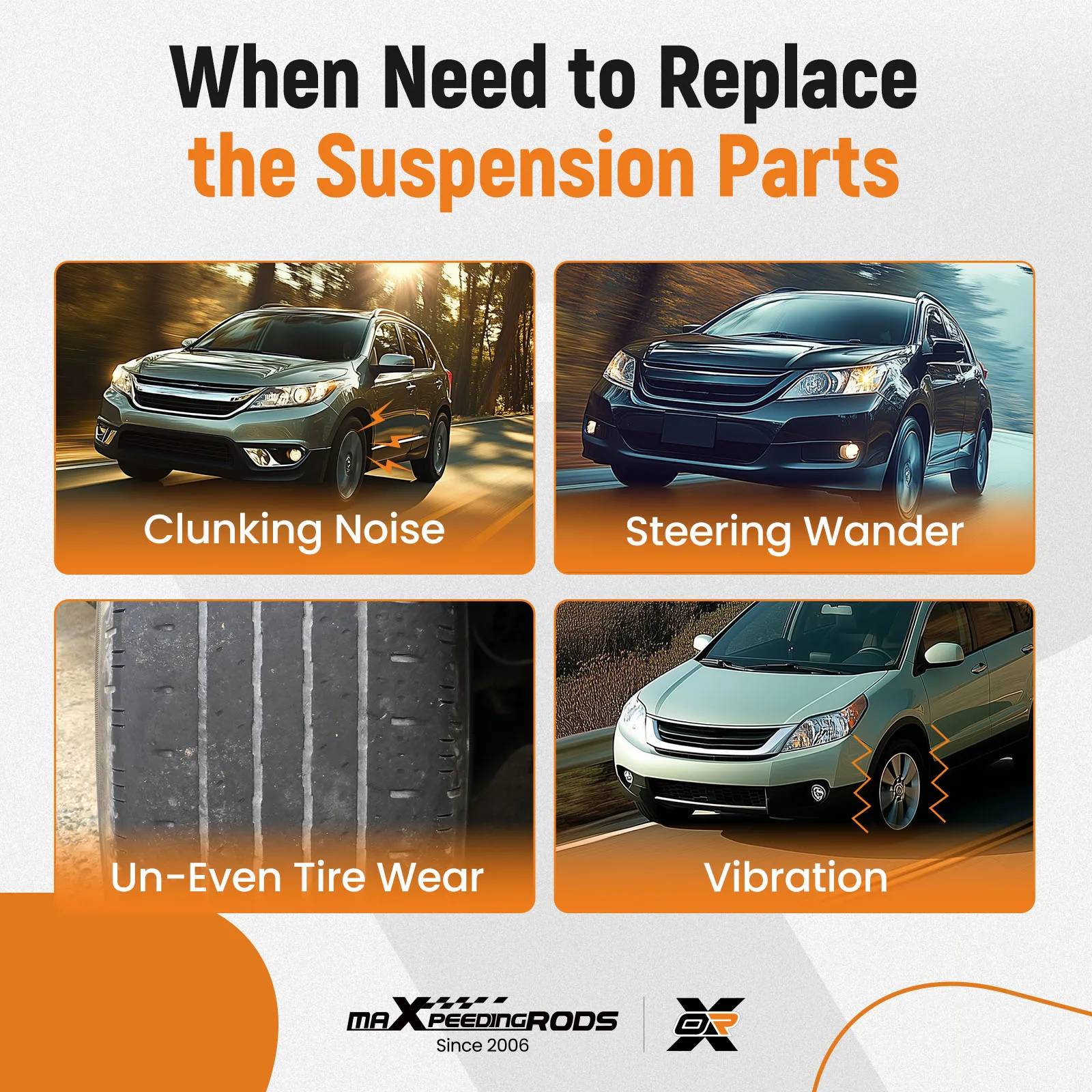 

Рычаги подвески, рулевые тяги, шаровые опоры, стойки стабилизатора для Honda CRV 2007-2011 годов