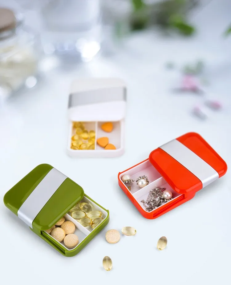 Mini portable small medicine box creative packaging medicine box fashionable small storage box