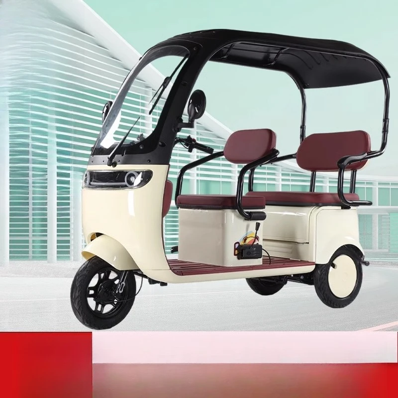 

Electric tricycle household small lady elderly pull goods battery car