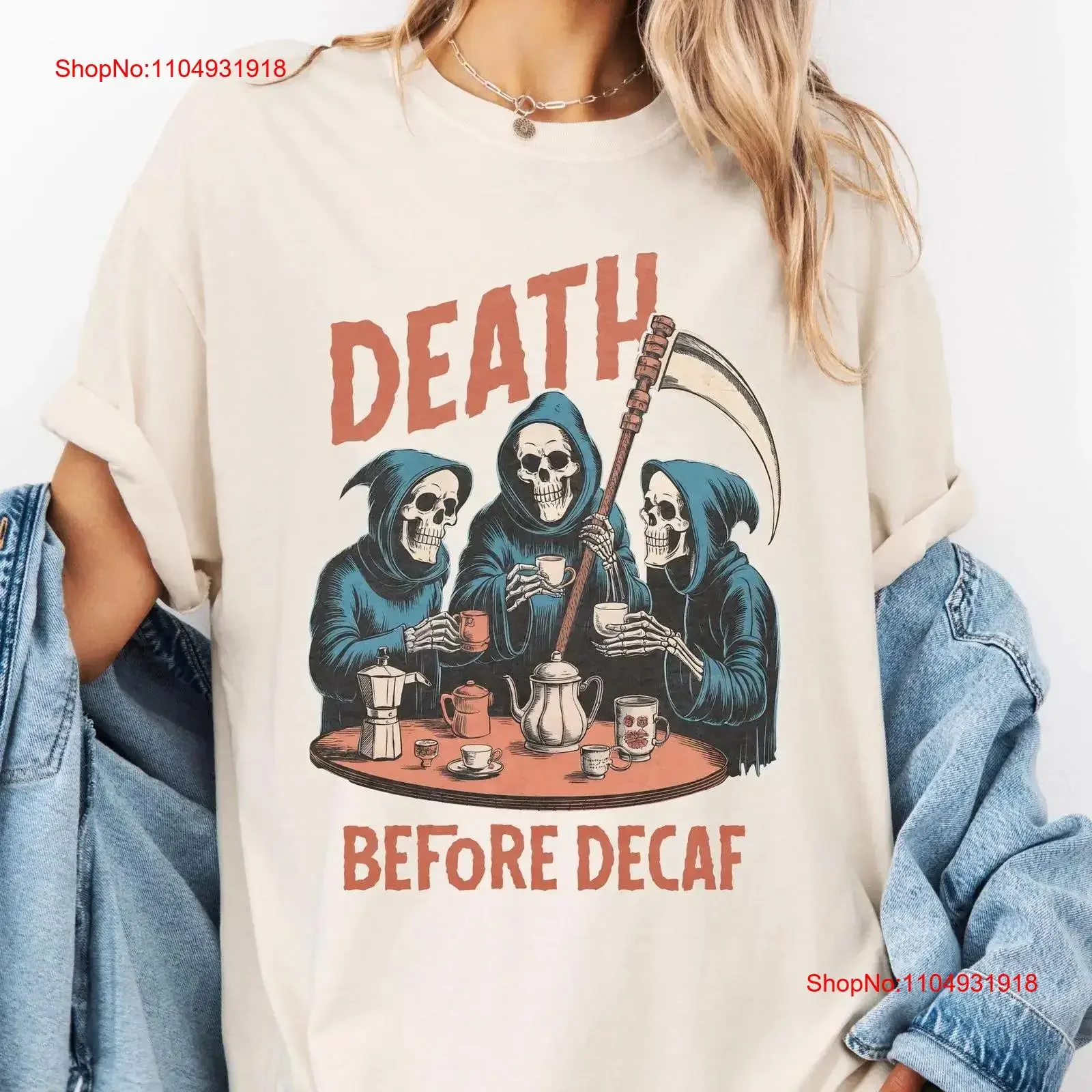 

Coffee and Skeletons T Shirt Lover Vintage Oversize Grunge Aesthetic Club vintage Washed Soft Stretched Comfortable Stylish