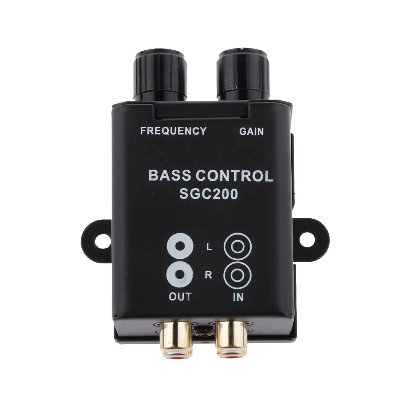 

Subwoofer Bass Remote Volume Control Knob RCA Level Frequency Equalizer for Car Audio Amplifier Earbud