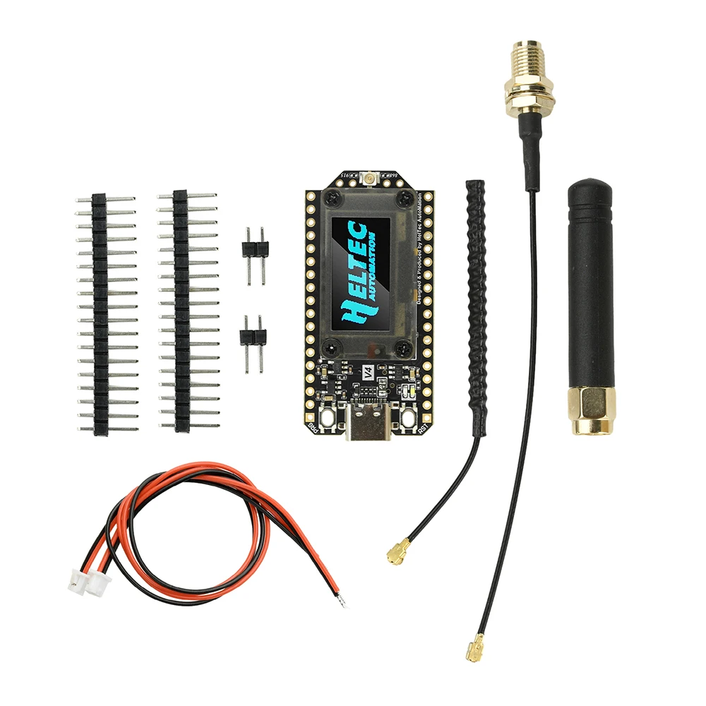 Heltec WiFi LoRa 32 V4 ESP32 SX1262 GPS 0.96 inch OLED Solar Powered Dev-Board WiFi BLE Low Power Type C For Arduino IoT
