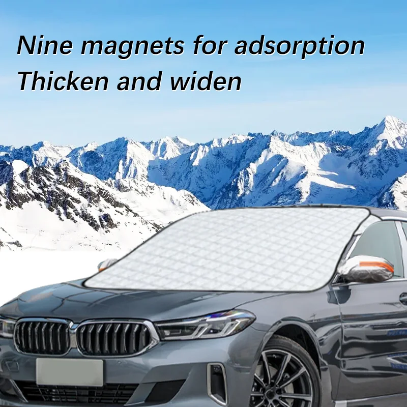 

Magnetic Car Windshield Snow Cover Winter Ice-Frost Guard Sun Shade Protector For BMW 6 Series 2004-2017 Exterior Accessories