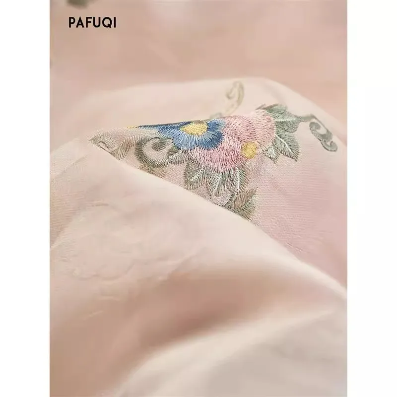 花刺繍ベスト女性ルーズノースリーブ刺繍トップス中国風エスニックヴィンテージ唐ベスト Symmer 新ファッション