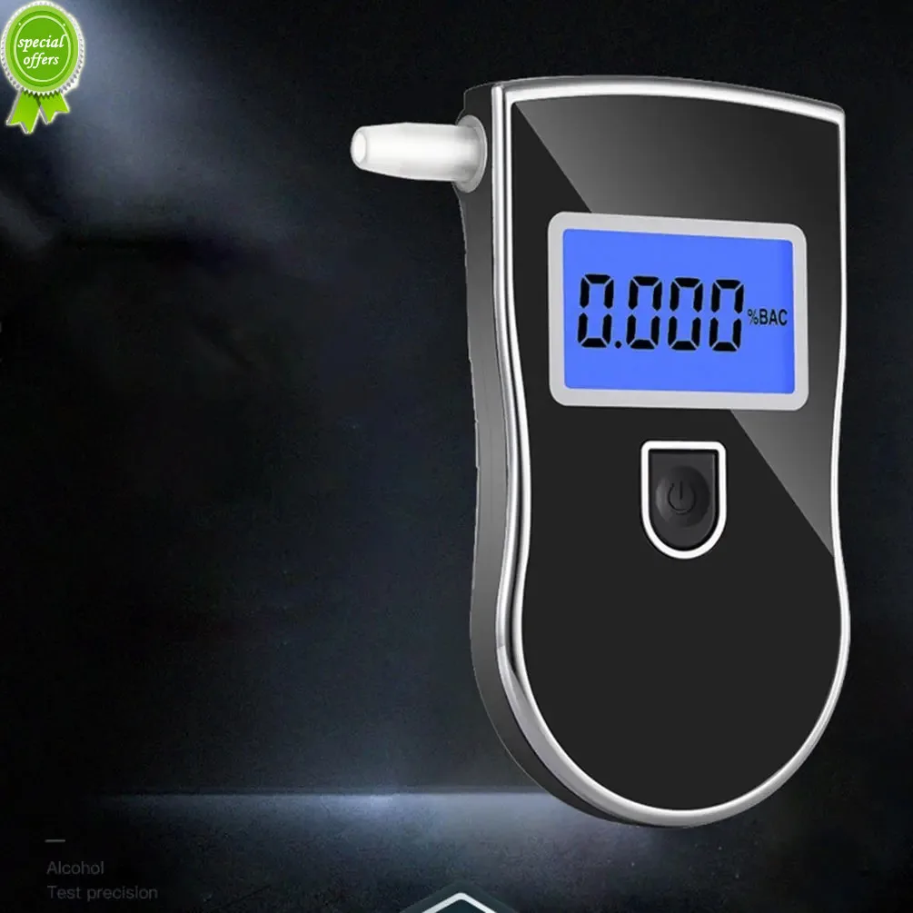 

AT-818 Professional Police Digital Breath Alcohol Alkohol Tester Breathalyzer Analyzer Detector Practical Tester Dropshipping