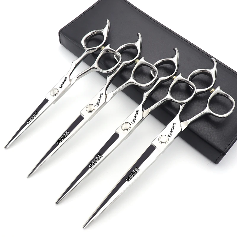 

Professional and Authentic 6-inch Hair Scissors for Hairdressing Shop Hairdressing Specialists - Flat Teeth Scissors Set.