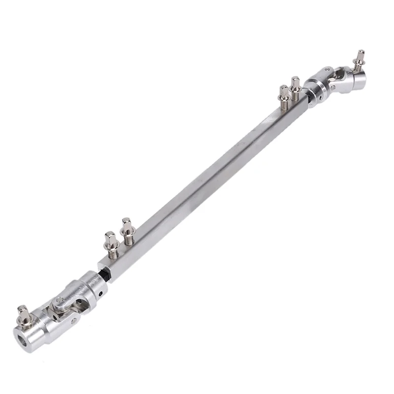 Double Kick Drum Pedal Drive Shaft Pedal Arm Linking Bar Drum Connecting Rod Silver