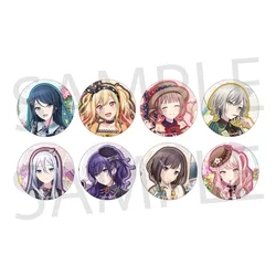 SEKAI PROJECT Game PJSK Leo/Need 25 Nightcord Mizuki Mafuyu Ena Kanade Rui Anime 75mm Birthday Badge