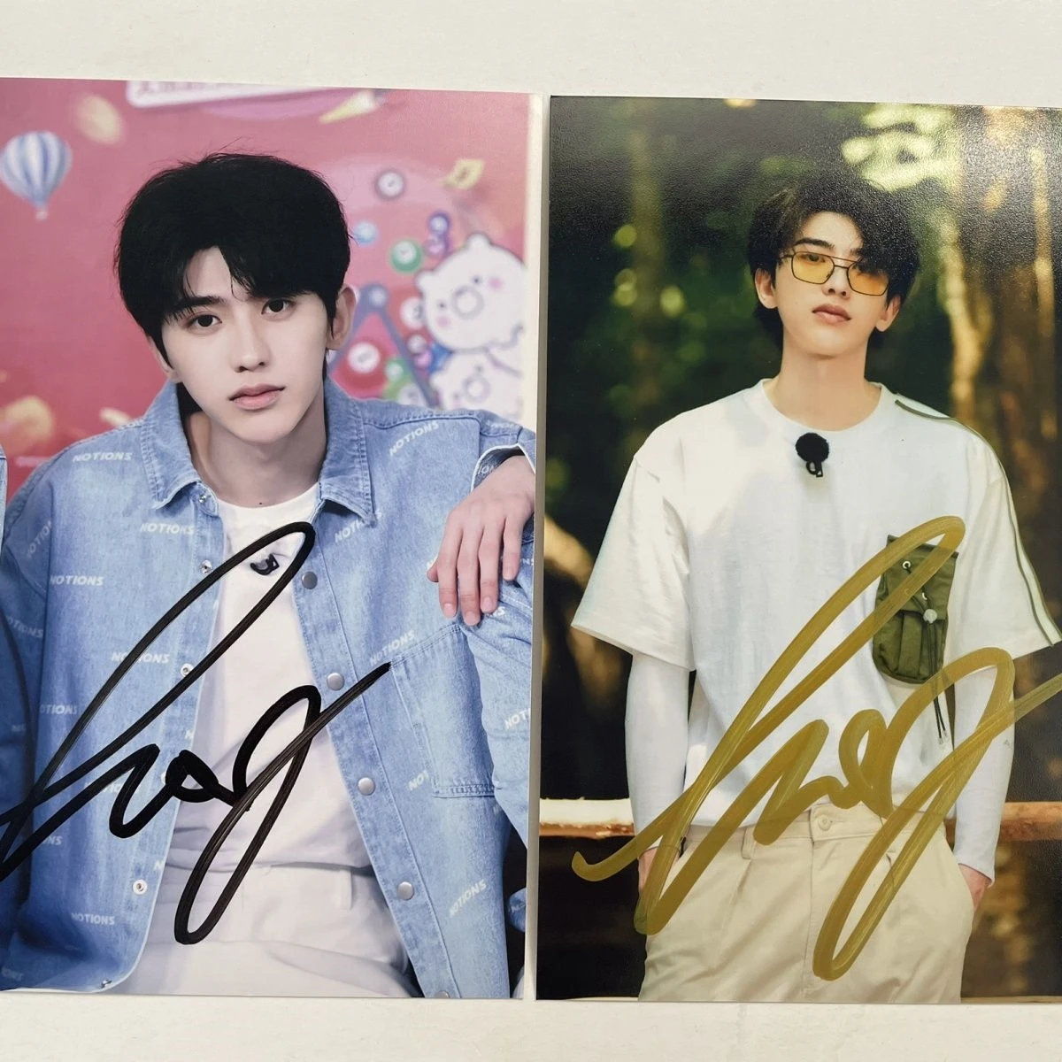 

August Cai Xukun's Signature photo non printed Photo 6-inch Assistance gifts for friends and classmates