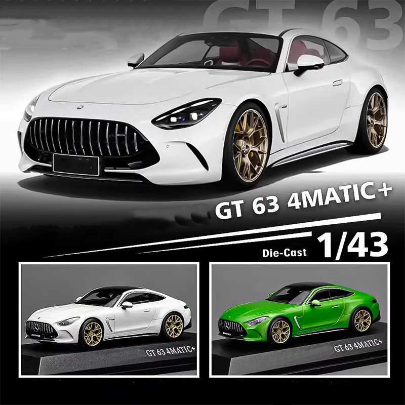 

1:43 Scale GT 63 4Matic 2021 C63 Simulation Alloy Car Model Static Display Collectible Toy Gift Souvenir Decoration