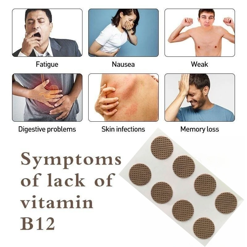 B12 5000 Mcg + Iron 50mg ( Vitamin C 100mg , Folic Acid 0.4 Mg