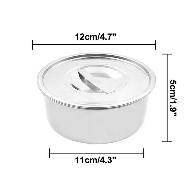 Cuenco de acero inoxidable para huevos al vapor, Ramen, arroz, fruta, ensalada, estofado, tazones con tapas, taza para sopa, contenedor de comida, suministros de vajilla de cocina