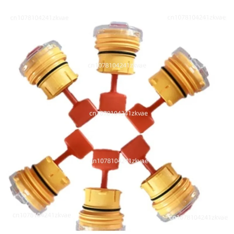 48PC Forklift water cap cover positive and negative pole sheath liquid   plug
