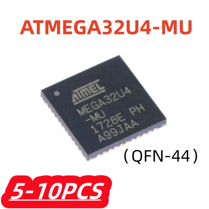 

5-10 шт./лот ATMEGA32U4-MU ATMEGA32U4 MU MEGA32U4-MU QFN-44 100% новый набор микросхем