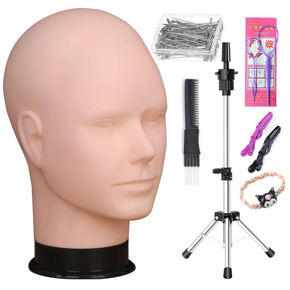 Adjustable Mannequin Head Wig Stand