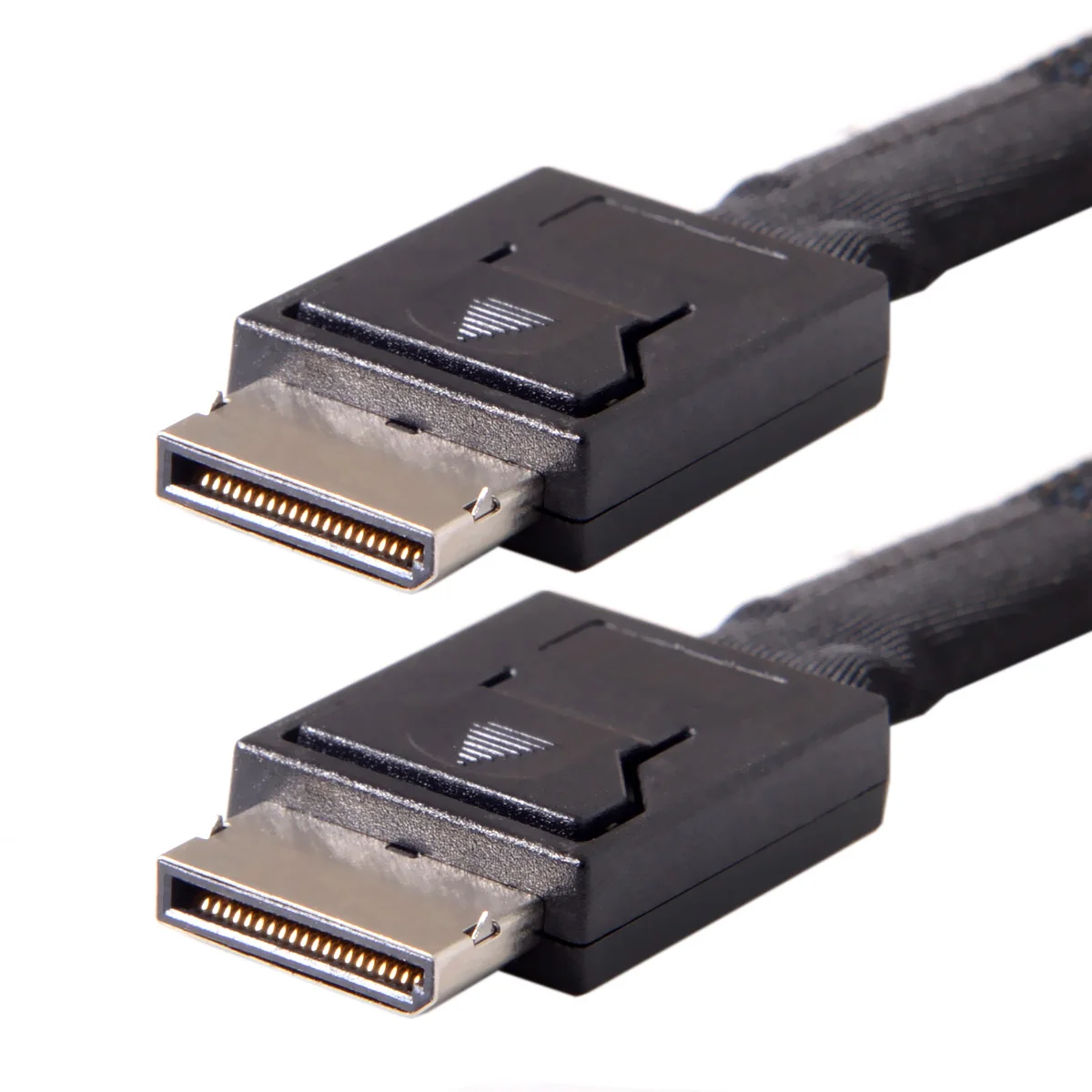 1M 0.5M Oculink SFF8611 Data Extension Cable MINI SAS Cable 24Gbps SFF-8611 to SFF-8611/8639 Server Data Transfer Line