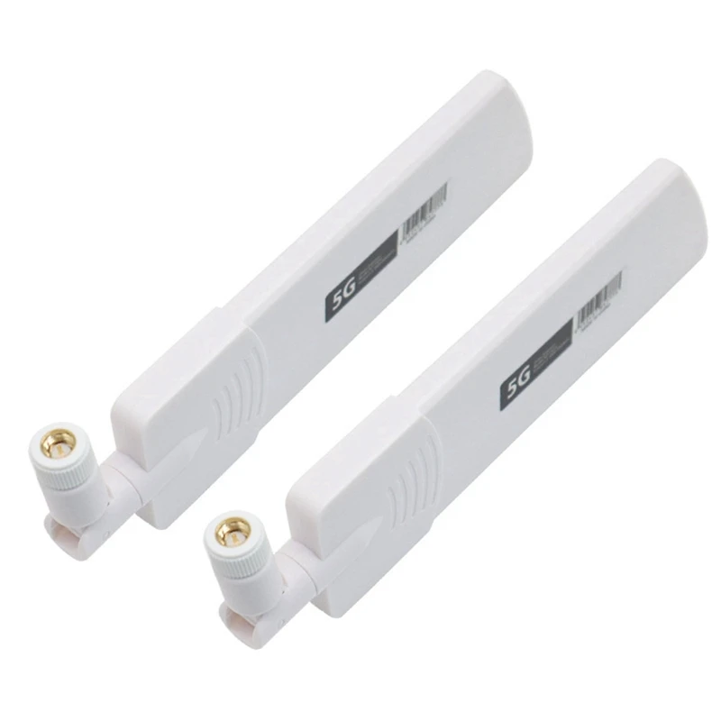 Roteador sem fio flexível, impulsionador de sinal, antena WiFi, branco A, alto ganho, 40 DBi LTE, 2G, 3G, GSM, GPRS, 5G, 600-6000MHz