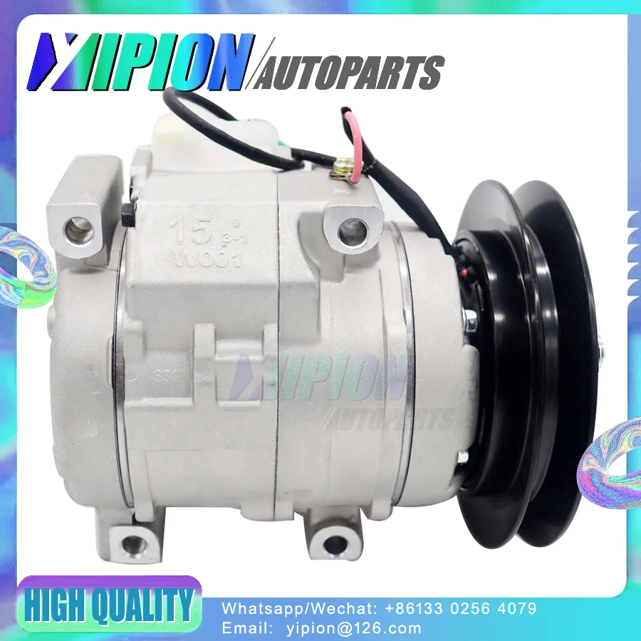 10S15C AC Air Conditioning COMPRESSOR for Isuzu GIGA CVR CYM 447190-5260 1-83532329-0 4471905260 1835323290