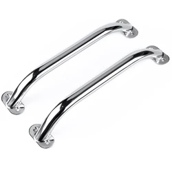 2X Door Handle 12 inch Boat Grab Handle 316 Stainless Steel Marine Handle Handrai Multipurpose