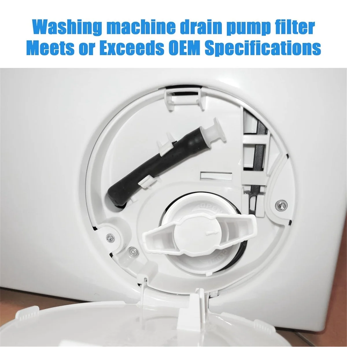 A61T-DC97-16991A فلتر مضخة تصريف الغسالة، فلتر الغسالة للغسيل WF42H5000AW، WF42H5000AW/A2