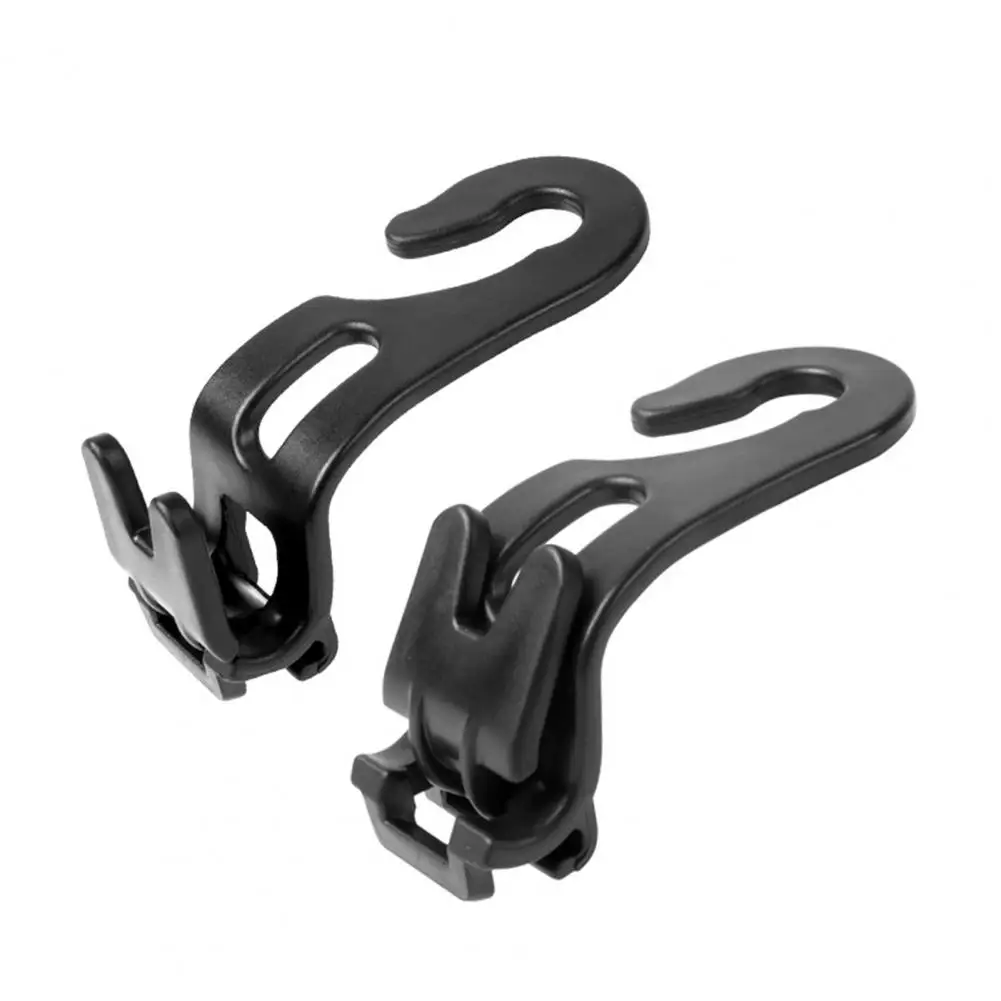 Childproof Car Seat Hook Hidden Car Seat Hook Efficient Car Organization Heavy Duty Seat Headrest Hooks for Storage Accessory