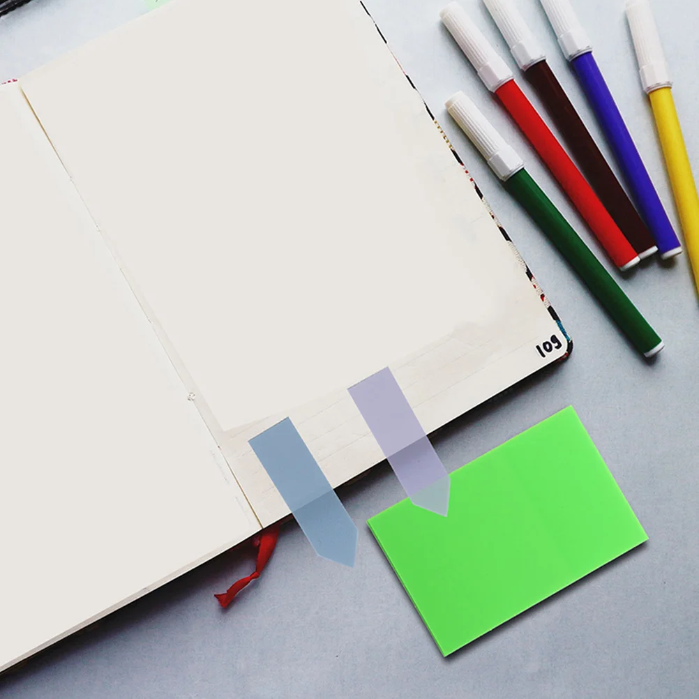 3 zestawy samoprzylepnych zakładek, przenośne znaczniki stron, zakładki do książek do użytku domowego, flagi do czytania, artykuły szkolne, naklejki z etykietami do biura i domu