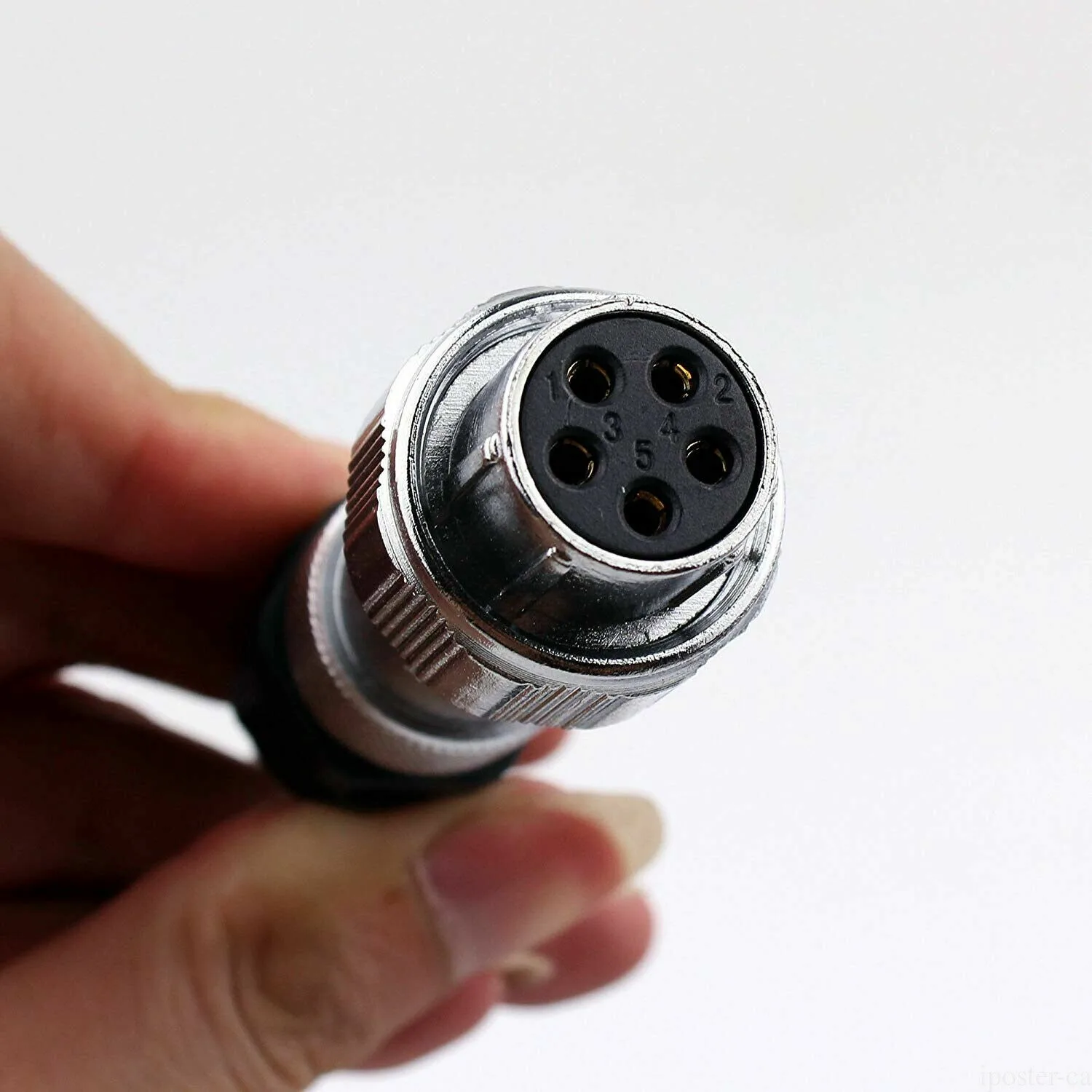 Uchwyt metalowy Lastbus + Wytrzymały kabel do przyczepy z 4-pinowym złączem, cewka Suzy, stop