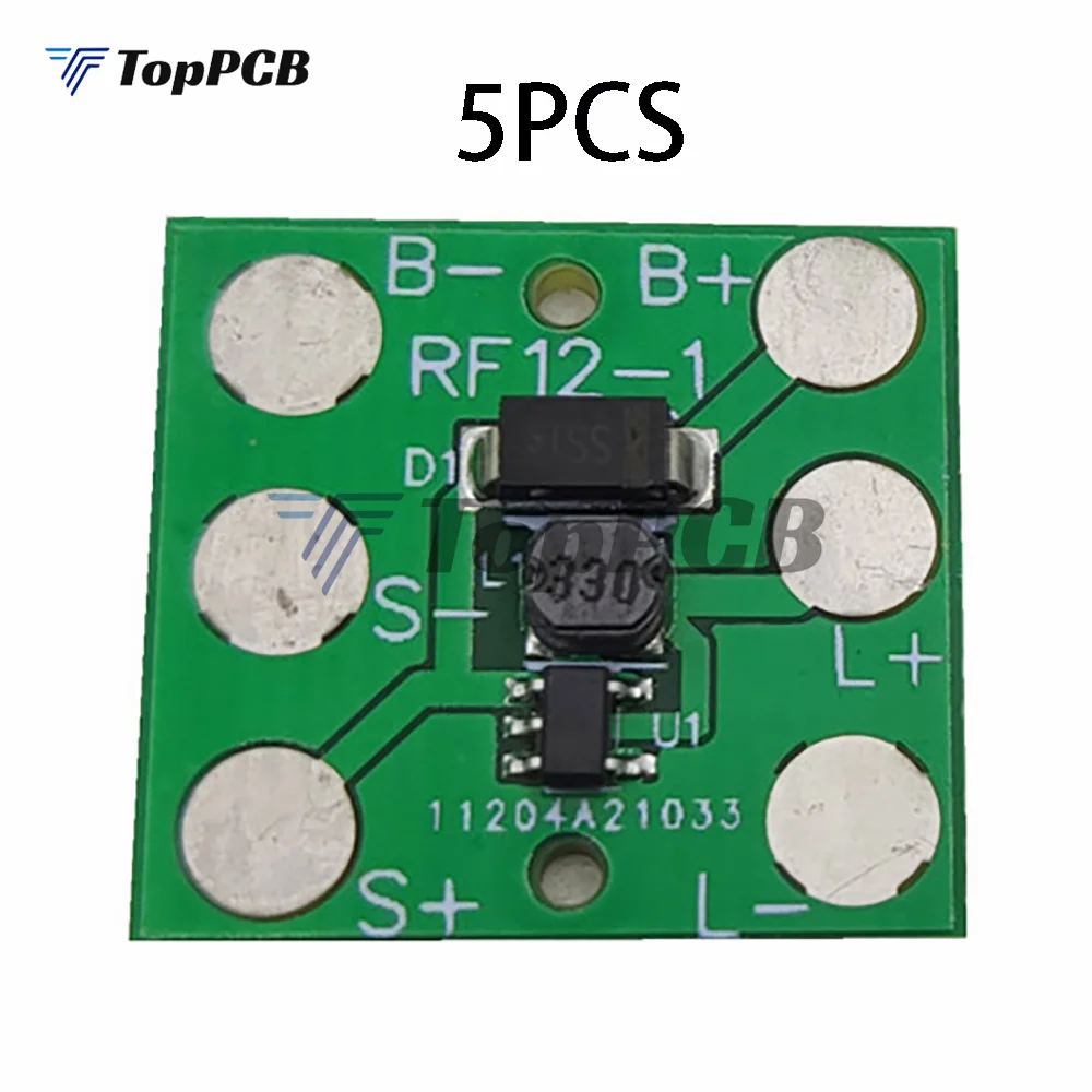 1.2V Solar Lawn Light Controller Board Ni-MH Battery Road Lamp Circuit Module Light Control for Home Solar Landscape Buried Lamp