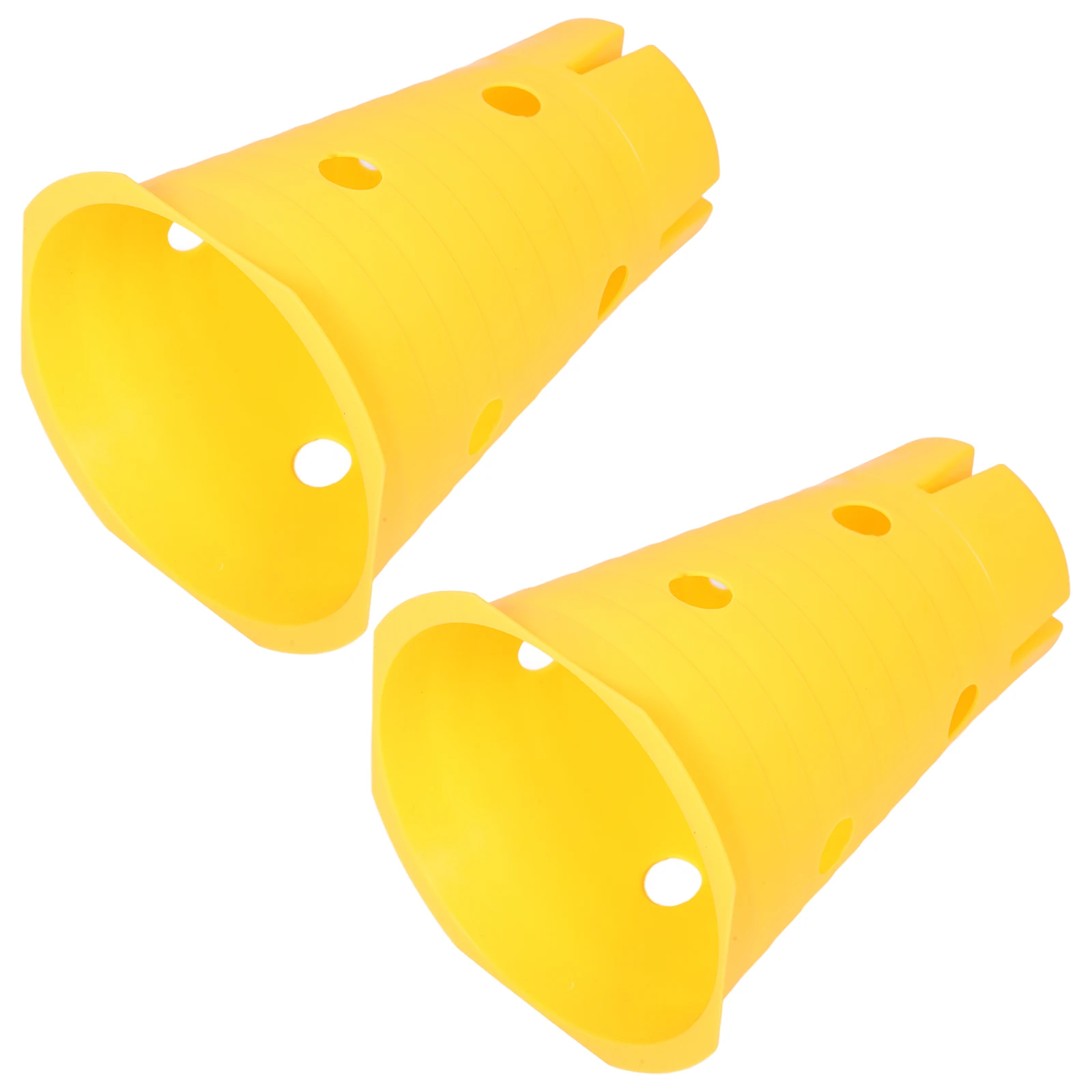

2 pcs Kids Training Cones Small Hurdles Basketball Marker Stackable Sports Equipment Foot Training Roller Skating