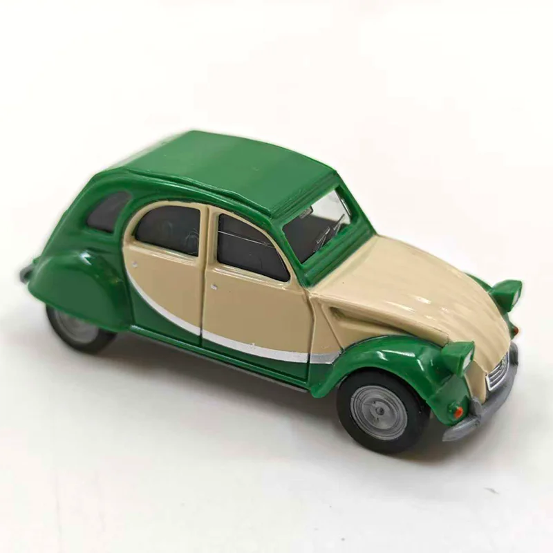 HERPA 1/87 Schaal Citroen 2CV Plastic Automodel Statische Collectie Versierd Vakantiegeschenken Speelgoed