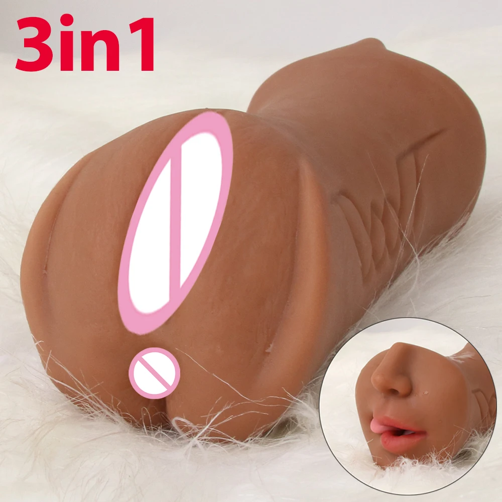مهبل اصطناعي ألعاب جنسية للبالغين والرجال الموزه الذكور تحفيز القضيب الاستمناء مهبل جيب مهبلي واقعي #5