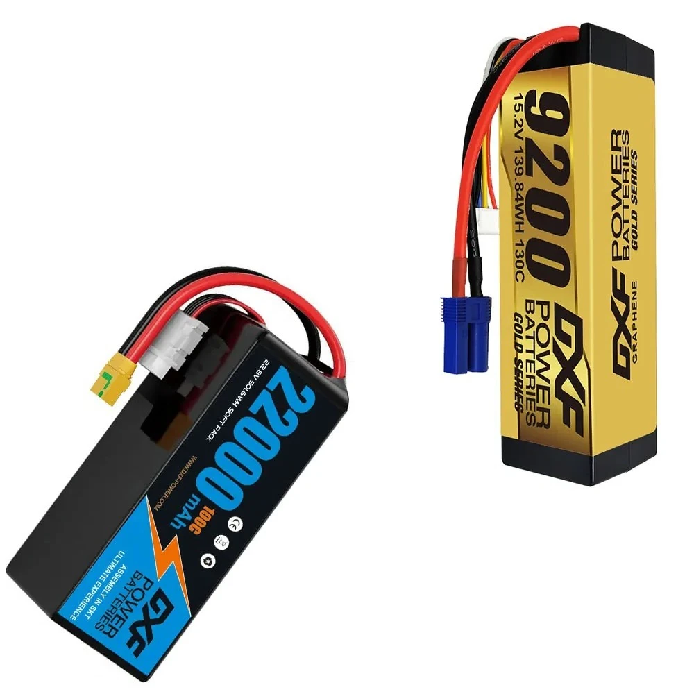

DXF 4S 6S Lipo аккумулятор 22000 мАч 6500 мАч 9200 мАч 22,2 В с XT90 EC5 для радиоуправляемого вертолета Дрон БПЛА FPV Лодка Танк Грузовик АВТОМОБИЛЬ