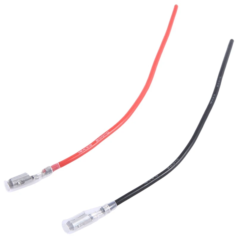 20 PZ 16AWG Filo di Silicone 4.0Mm Proiettile Maschio e Femmina Spina Per WPL MN SCX10 TRX4 RC Auto 370/540/775 Motore Spazzolato ESC Durevole