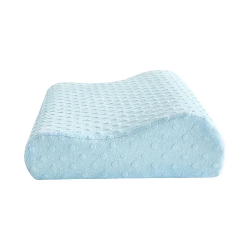 Orthopedic Pillow 50x30 Cm, Height 10 Cm, Memory Foam Pillow Shape with Slow Rebound Neck Protection