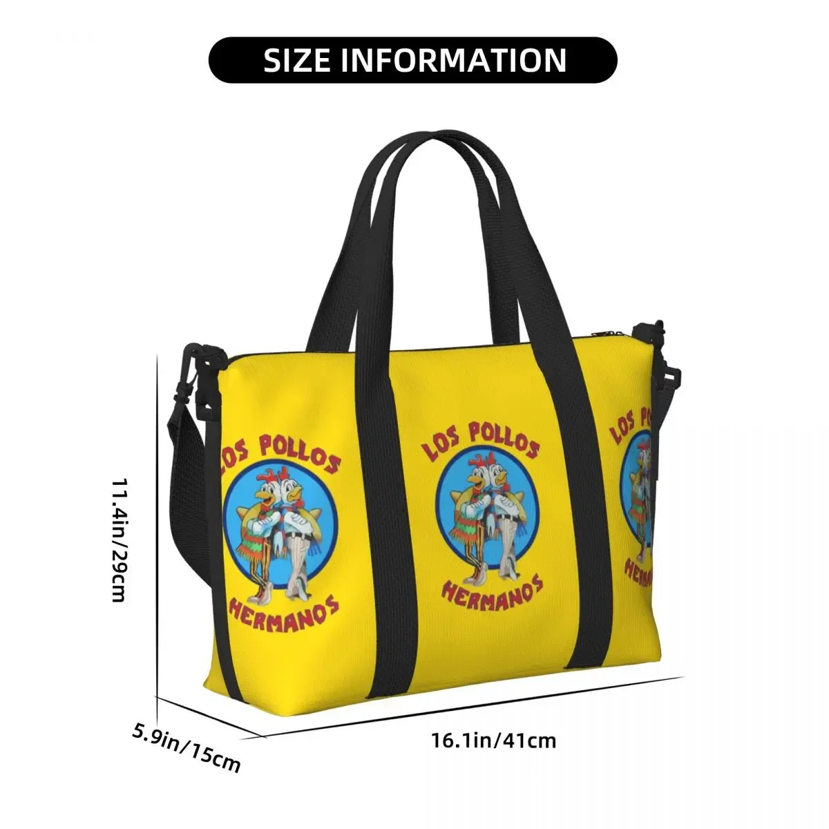 Изготовленная на заказ сумка-тоут для женщин, большая вместимость Hermanos, пляжные дорожные сумки для спортзала