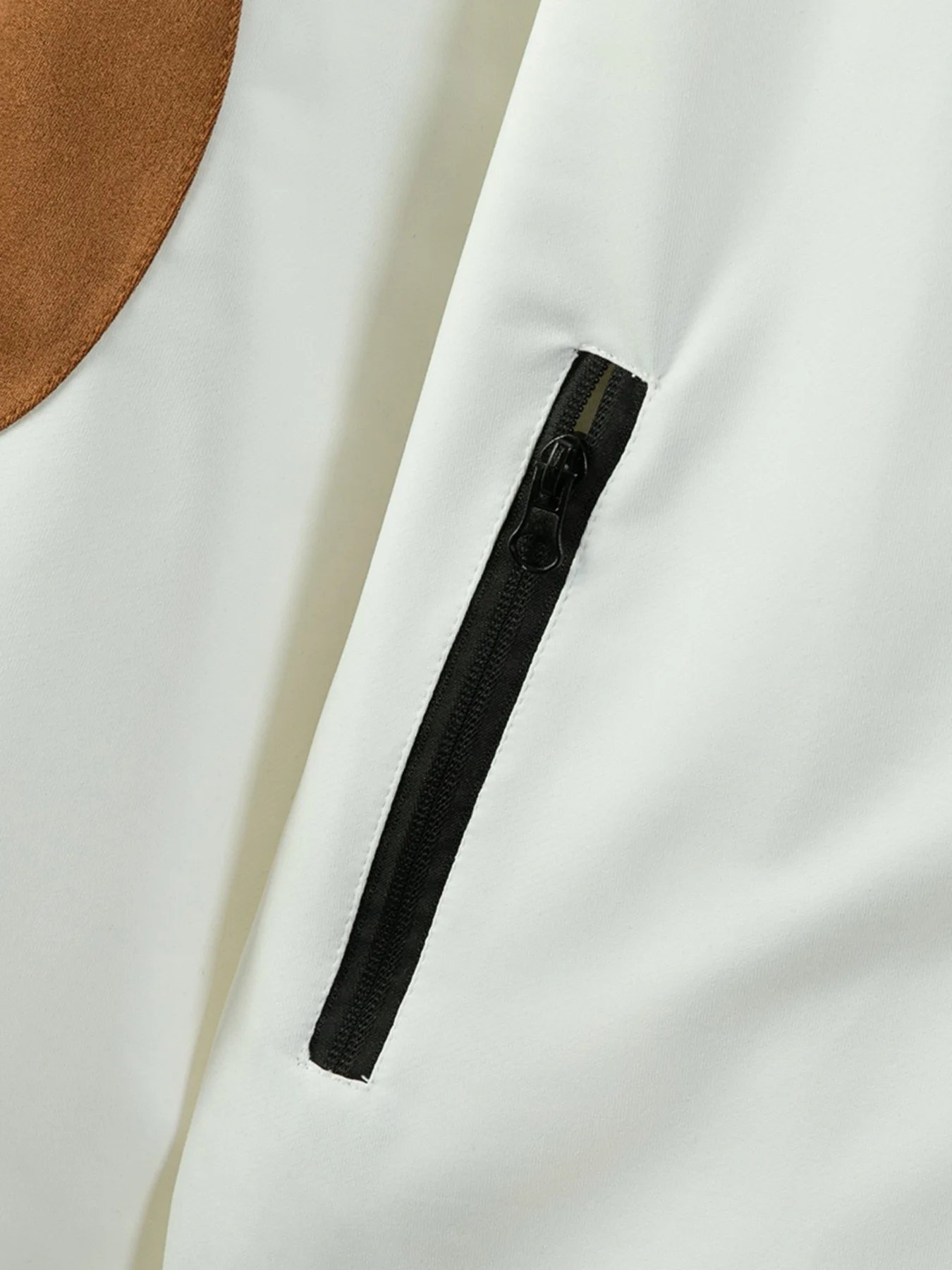 العضلات ملابس رجالية الرجال التجاعيد الذراع تصميم سترة رياضية شارع جديد عارضة الرياضة سستة جيب سترة الرجال سترة معطف #6