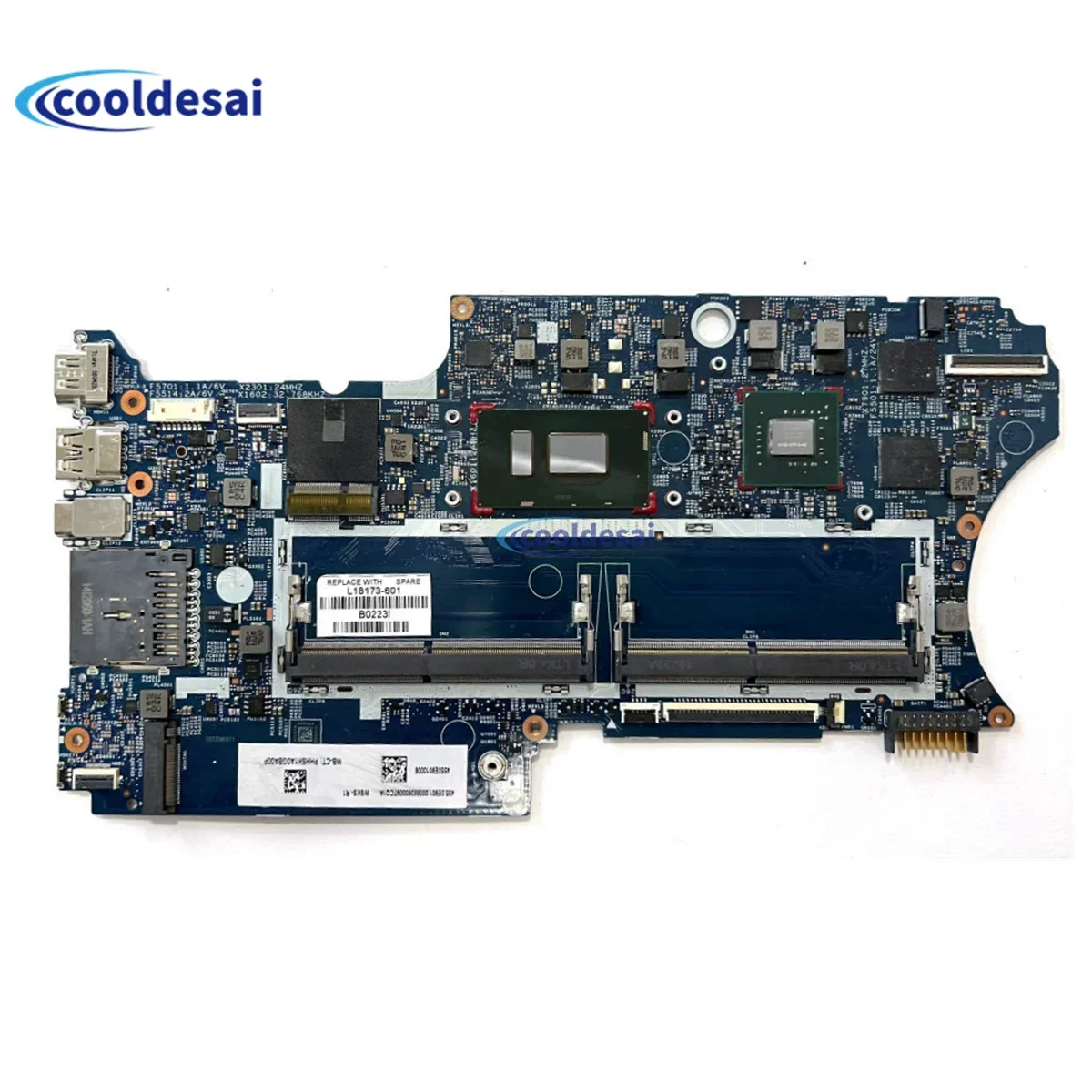 

For HP Pavilion x360 Convertible 14-CD Laptop Motherboard L18173-601 L18157-601 L18159-601 17878-1B 448.0E906.001B