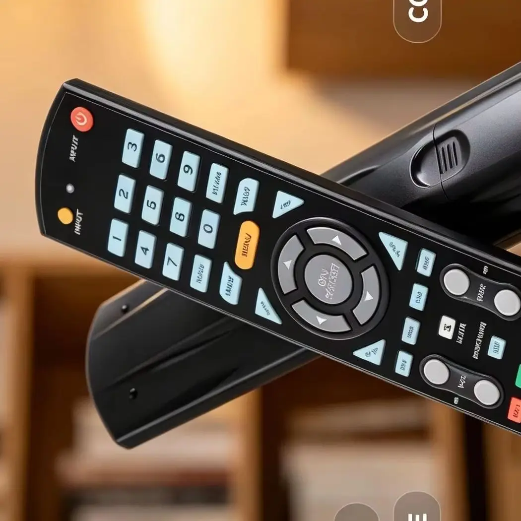 RE01Z Infrared TV Replacement Remote, Compatible With RE01Y, RE01X Television Wireless Operating Controller