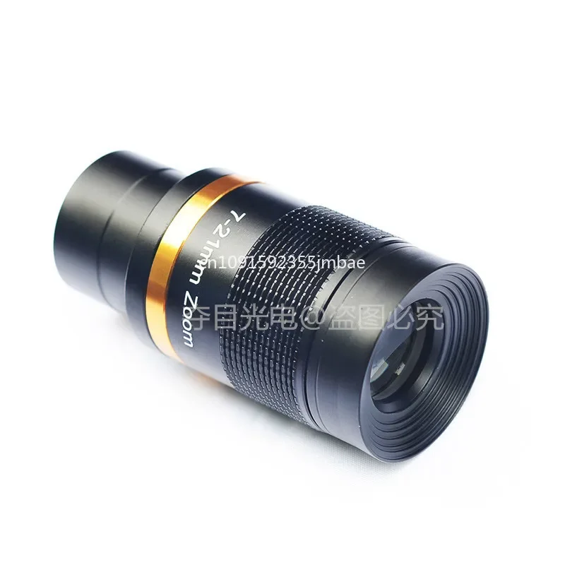 Astronomical Telescope Accessories 7-21mm Variable Magnification Eyepiece, All-metal Continuous Zoom 1.25 Inches 31.7mm In Stock