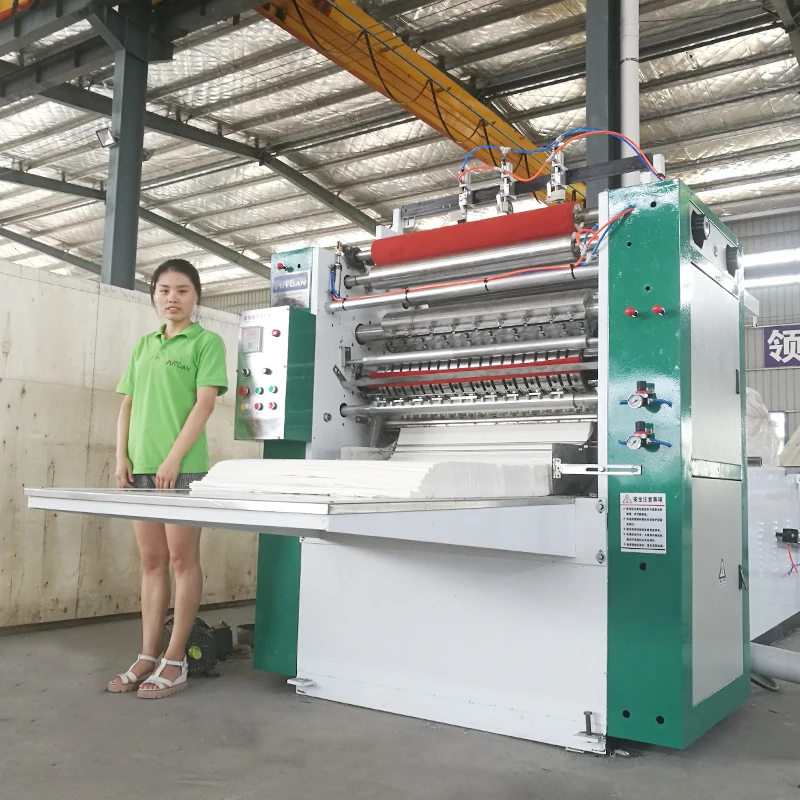 YG Box Drawing Plastic Bags Automatic Facial Tissue Paper Making Machine