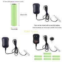 K32C Universal AA Battery US Power Supply Cable Replace 2AA to 8AA Battery for Radio Electric Toy Clock LED Strip