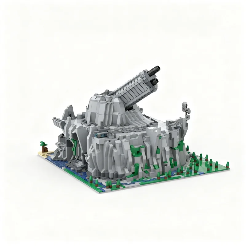 5210pcs MOC Space Planetare Kanone "Hades" Model Building Blocks Architecture Christmas Gifts Toys Creative Art Birthday Brick