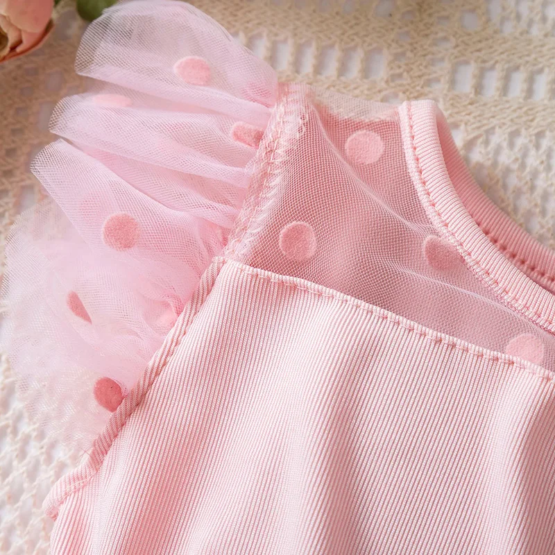 My Melody 2-6Y Baby Girl Dress Princess Mesh Skirt Summer Sleeveless Clothes Fancy Wedding Party Dresses for Girls Summer