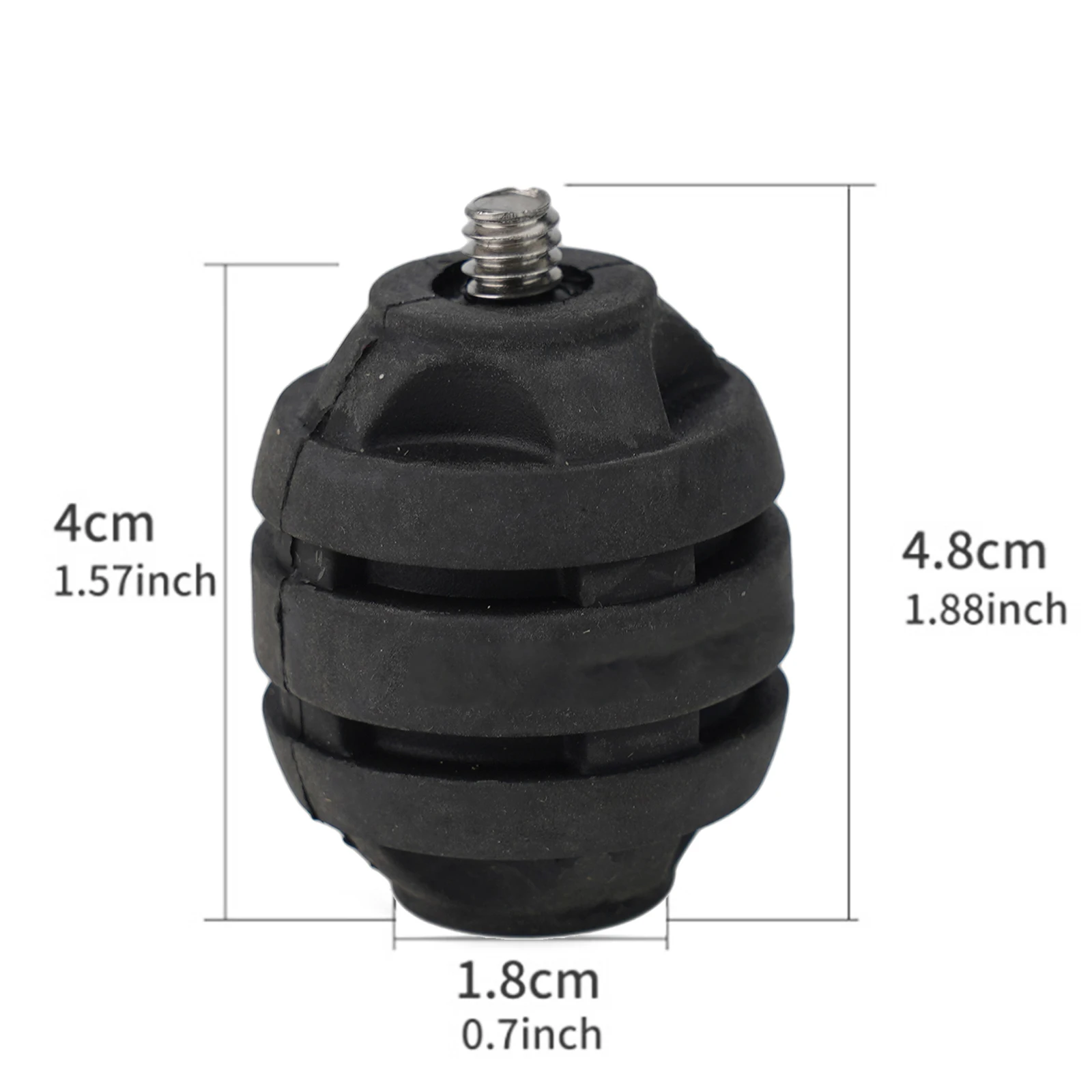 1Pc Rubber  Shock Absorber Ball Stabilizer Vibration Damper For Compound Bow 4.8x1.8cm Excellent Shock Absorption Arrow Equipmet