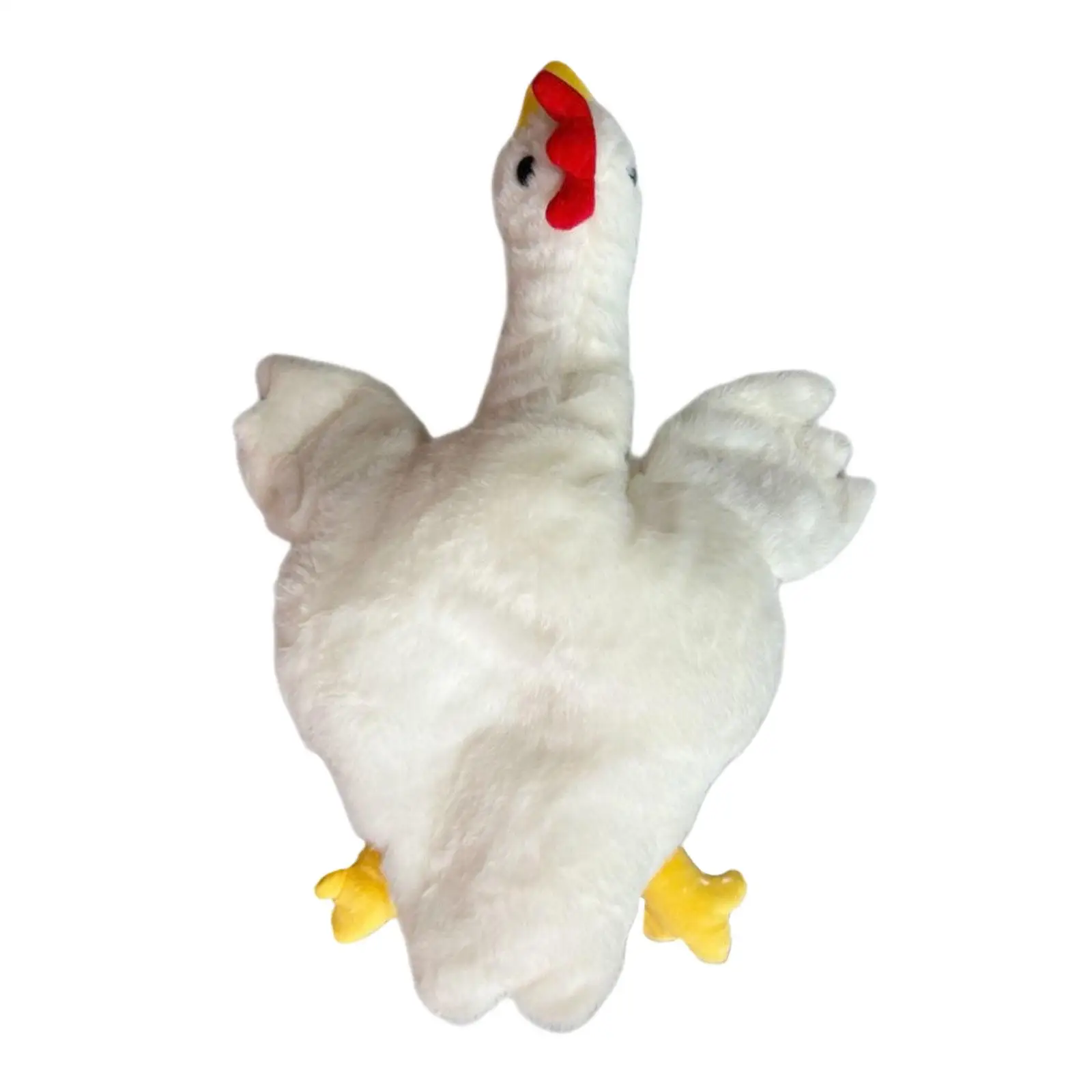 Chapeau de coq mignon pour adultes et enfants, coiffure de fête amusante pour remise de diplôme, couvre-chef en peluche