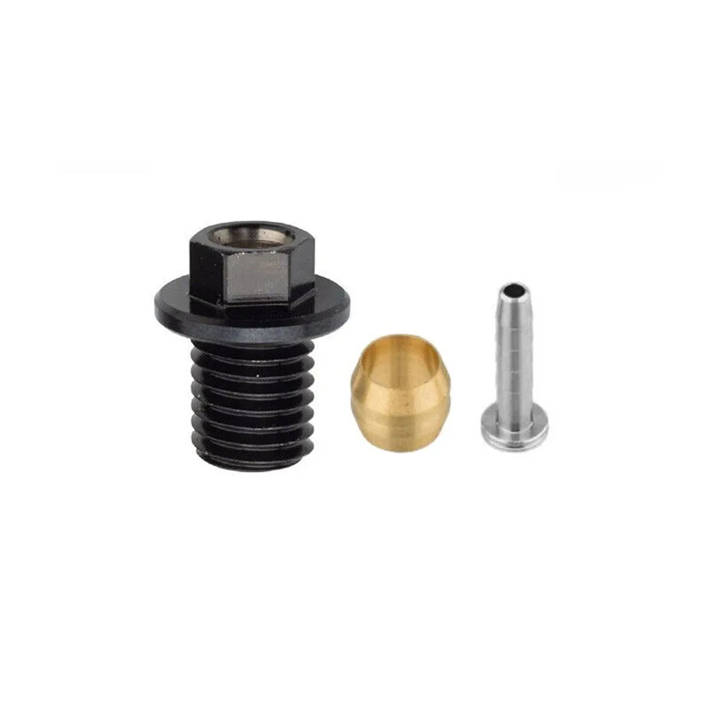 Oil Needle With Screw For Shimano SM-BH90-JK-SSR Stainless Steel Olive Insert And Connecting Bolt Nut Bicycle Accessories